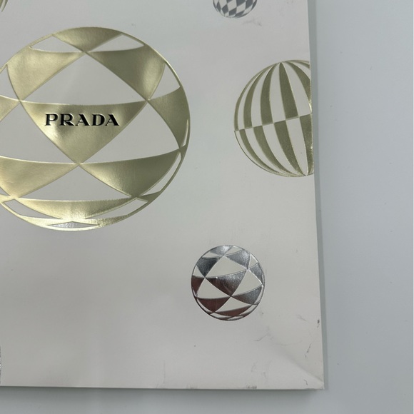 Prada Silver Ornament Limited Edition Bag - Picture 3 of 6